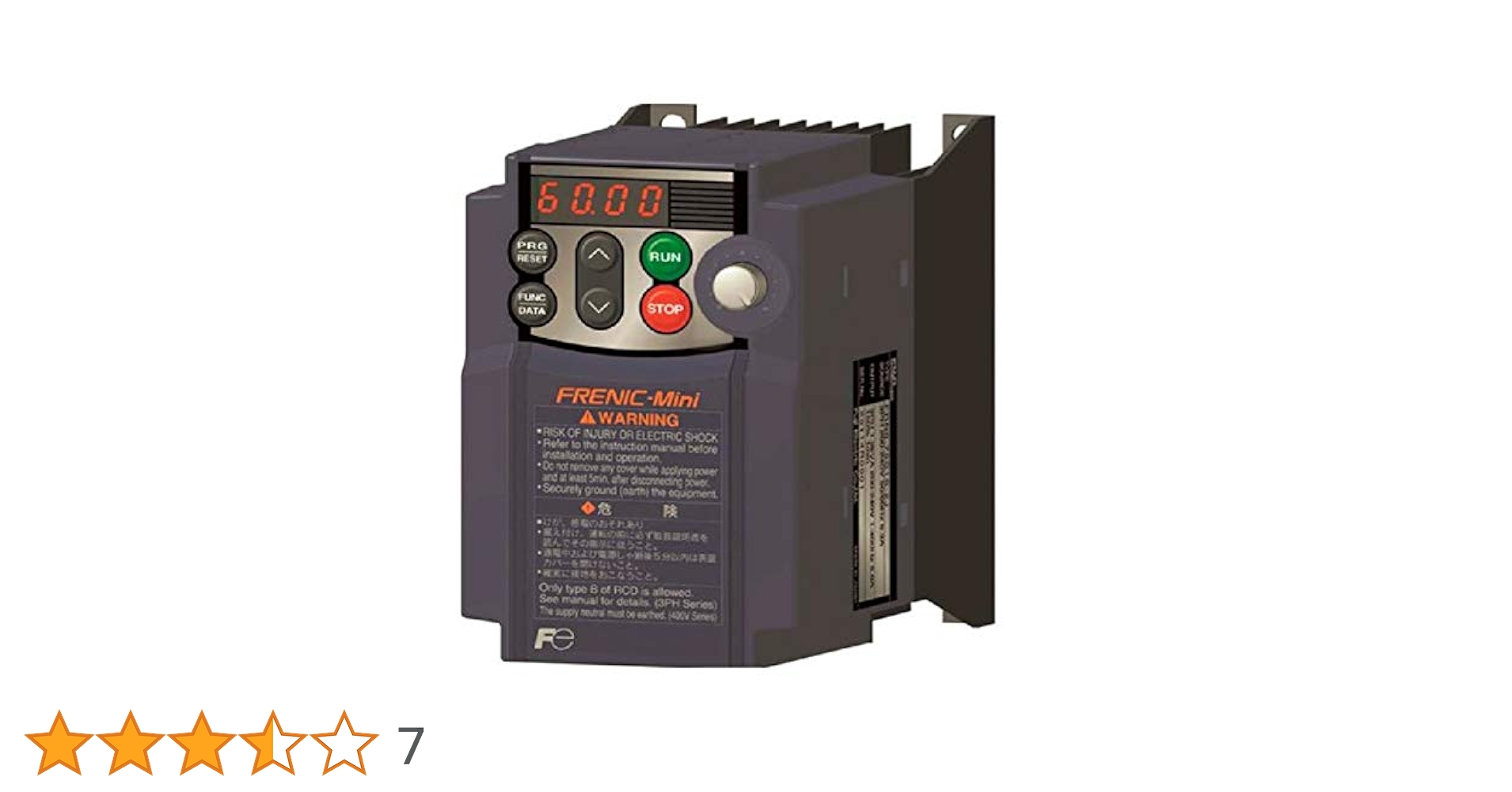 【新品未使用】富士電機　FRN0.4C2S-2J インバーター Amazon | 【富士電機】FRN0.4C2S-2J インバーター FRENIC-Mini